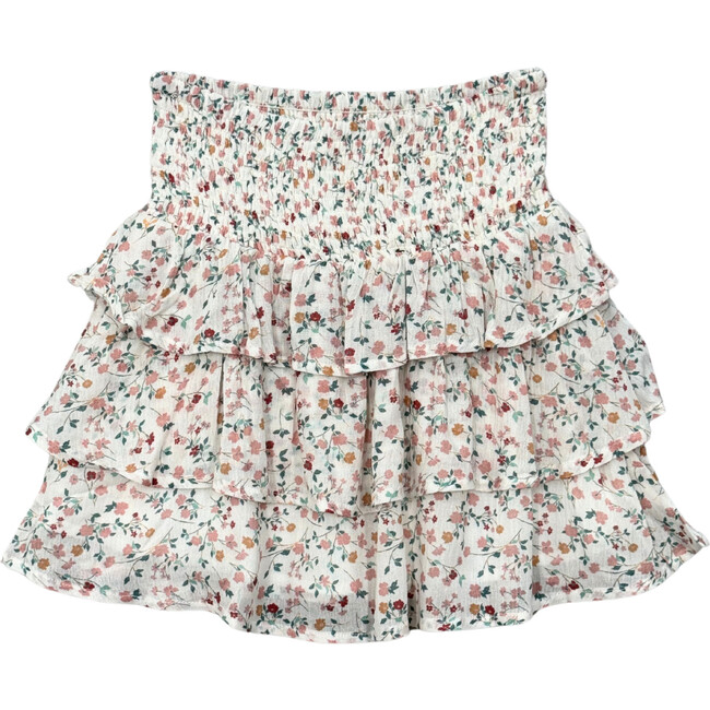 Tiered Mini Skirt Wildflower