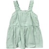 Ruffle Gauze Tank Aqua Island - Tank Tops - 1 - thumbnail