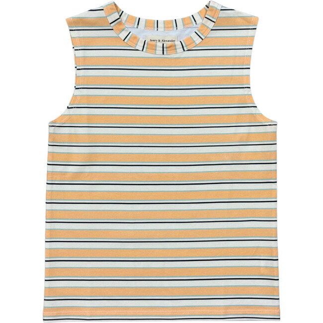 Boy's Muscle Tank Summer Breeze Stripe