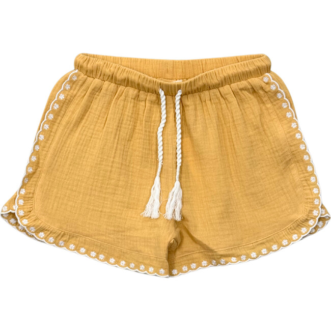 Embroidery Shorts Golden Sunshine
