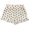 Ruffle Gauze Shorts Noa Paisley Cream - Shorts - 1 - thumbnail
