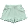 Ruffle Gauze Shorts Aqua Island - Shorts - 1 - thumbnail