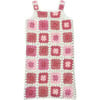 Fitted Crochet Dress Multicolored - Dresses - 1 - thumbnail