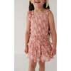 Smock Ruffle Tank Hannah Bouquet Floral - Tank Tops - 2