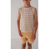 Boy's Muscle Tank Summer Breeze Stripe - Tank Tops - 2