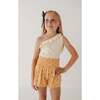 Girl's Flowy Short Mini Golden Floral - Shorts - 2 - thumbnail