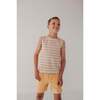 Boy's Muscle Tank Summer Breeze Stripe - Tank Tops - 5