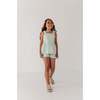 Ruffle Gauze Tank Aqua Island - Tank Tops - 5 - thumbnail
