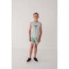 Boy's Muscle Tank Summer Breeze Stripe - Tank Tops - 6