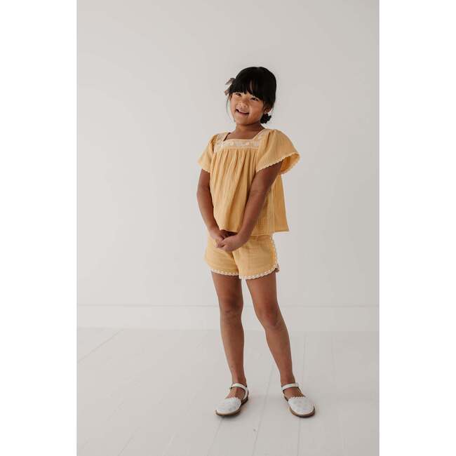 Embroidery Shorts Golden Sunshine - Shorts - 8