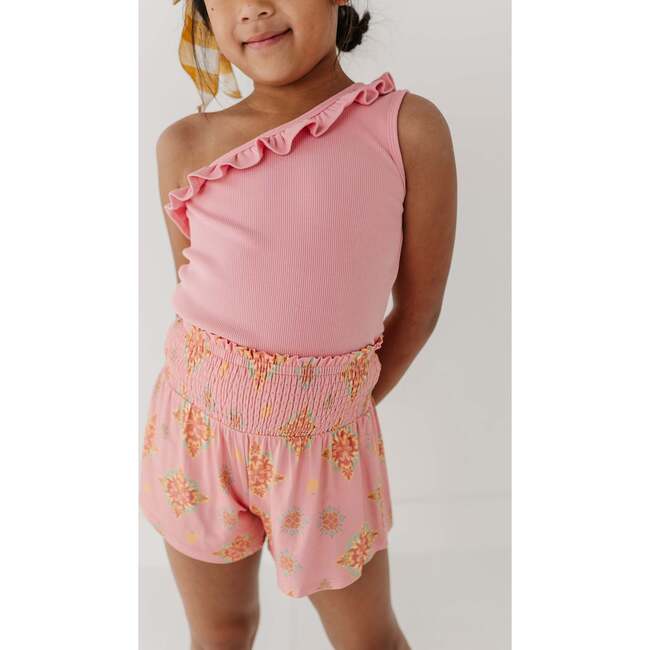 One-Shoulder Ribbed Tank Off-White - Tank Tops - 8