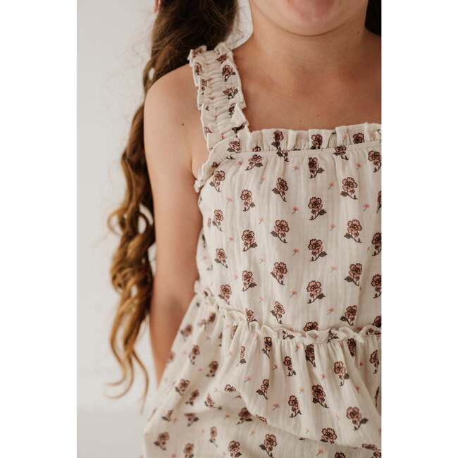 Ruffle Gauze Tank Aqua Island - Tank Tops - 8