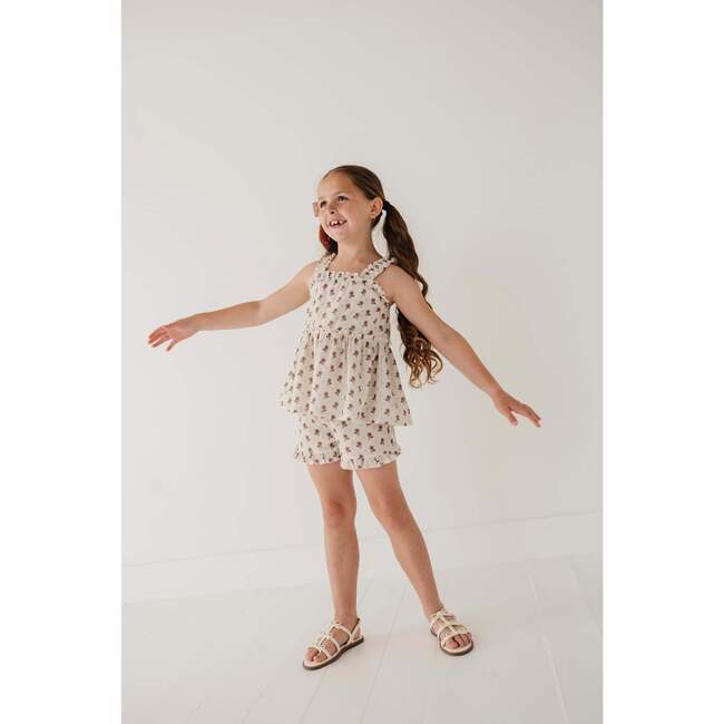 Ruffle Gauze Tank Aqua Island - Tank Tops - 9