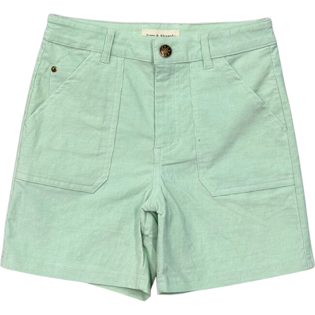 Corduroy Shorts Aqua Island