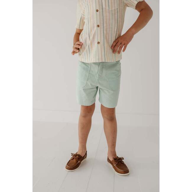 Corduroy Shorts Aqua Island - Shorts - 6
