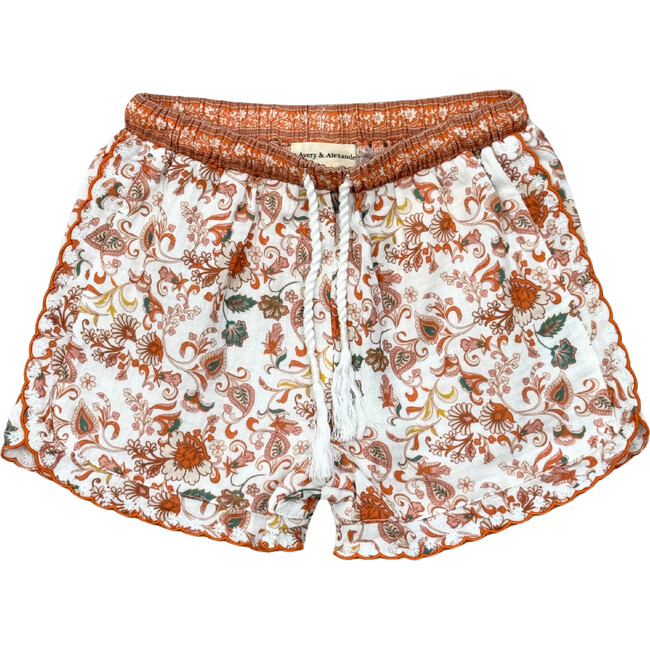 Embroidery Shorts Harlow Boho Border