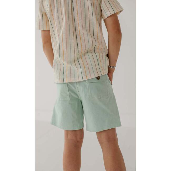 Corduroy Shorts Aqua Island - Shorts - 7