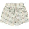 Boy's Twill Beach Shorts Vintage Rainbow Stripe - Shorts - 2