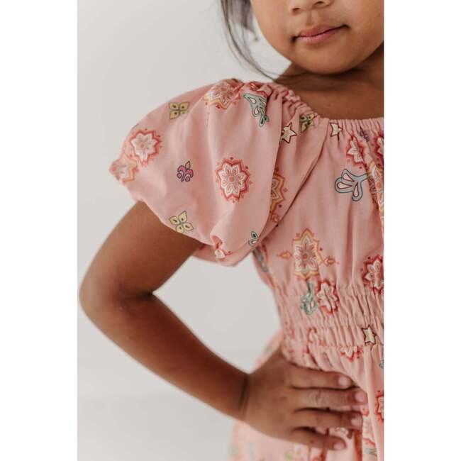 Peasant Bubble Sleeve Dress Polly Paisley - Dresses - 5