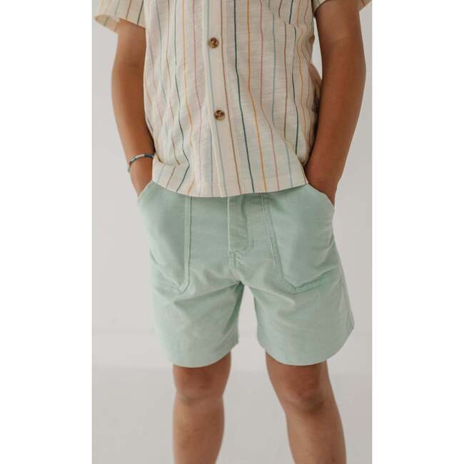 Corduroy Shorts Aqua Island - Shorts - 8