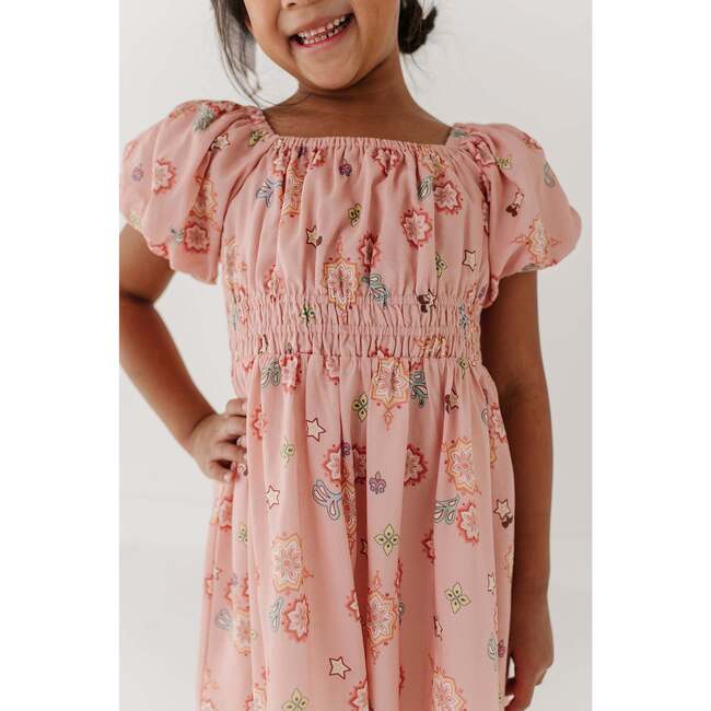 Peasant Bubble Sleeve Dress Polly Paisley - Dresses - 6