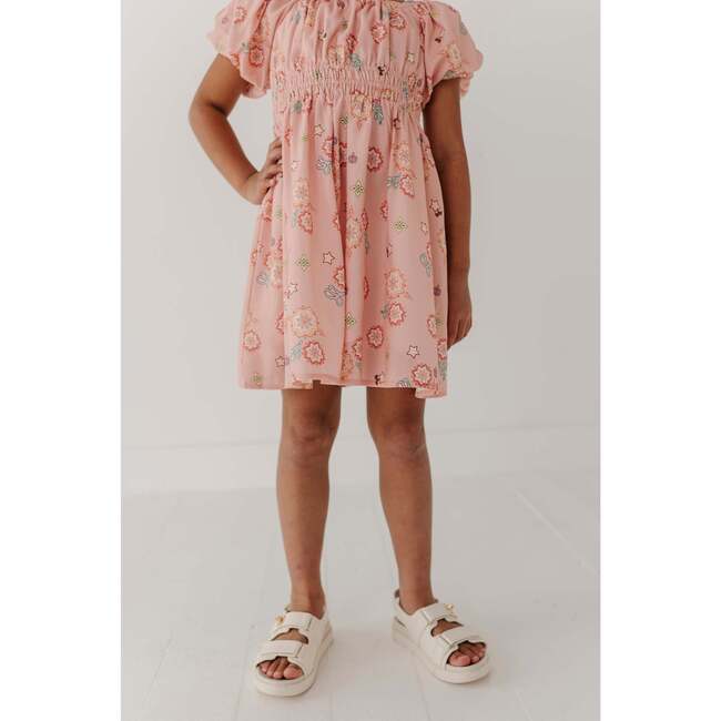 Peasant Bubble Sleeve Dress Polly Paisley - Dresses - 7