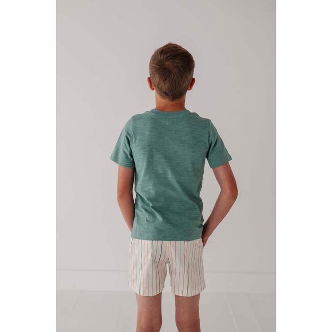 Short Sleeve Tee Oil Blue - T-Shirts - 7