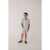 Boy's Drawstring Linen Shorts Coconut - Shorts - 4