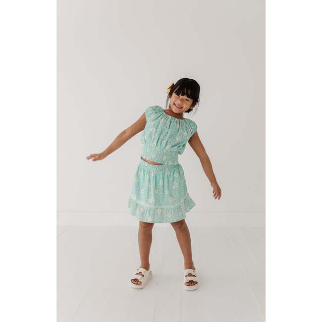 Eyelet Peasant Top Maisie Floral - Blouses - 8