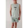 Boy's Muscle Tank Palm Tree - Tank Tops - 7