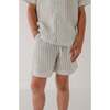 Boy's Drawstring Linen Shorts Coconut - Shorts - 6