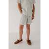 Boy's Drawstring Linen Shorts Coconut - Shorts - 7