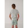 Boy's Twill Beach Shorts Palm Tree - Shorts - 9