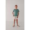 Boy's Twill Beach Shorts Vintage Rainbow Stripe - Shorts - 10