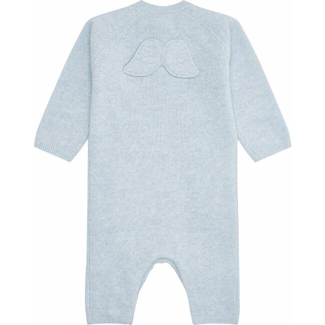 Ariel Cashmere Romper in Blue - Rompers - 1