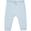 Pointelle Crown Crawler Set in Blue - Loungewear - 2
