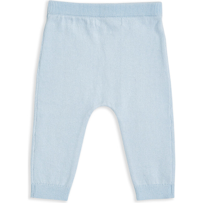 Pointelle Crown Crawler Set in Blue - Loungewear - 4