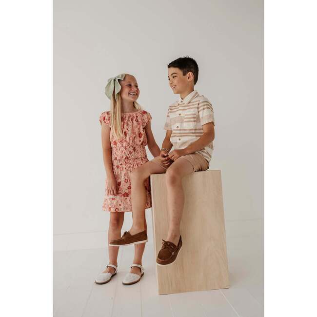 Smocked Eyelet Skirt Phoebe Floral - Skirts - 6