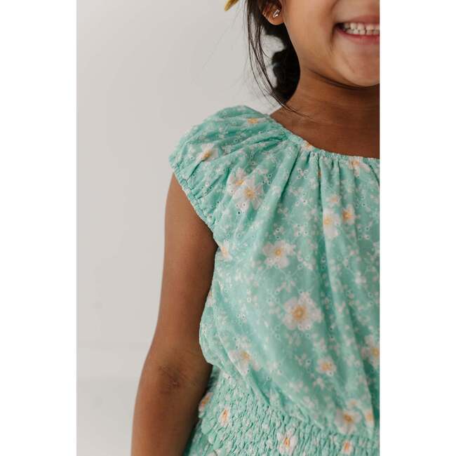 Eyelet Peasant Top Phoebe Floral - Blouses - 10