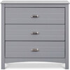 Nolan 3-Drawer Dresser, Grey - Dressers - 1 - thumbnail