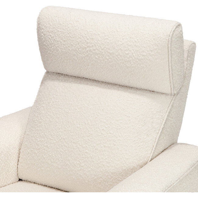 Willa Plus Power Glider Recliner w/ Power Headrest in Performance Ivory Boucle