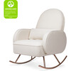 Compass Rocker, Cream - Nursery Chairs - 4 - thumbnail