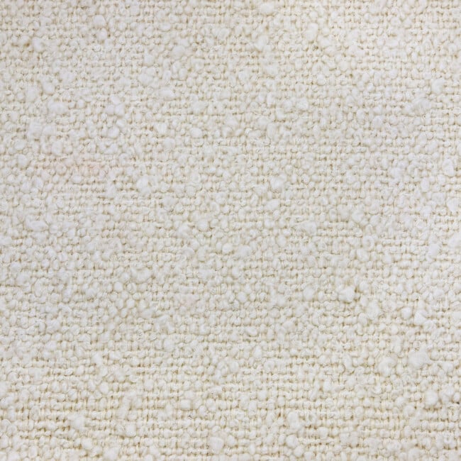 Crawford Boucle With Tassel Fringe Pillowback Comfort Swivel Glider, Ivory & Ivory - Glider - 5