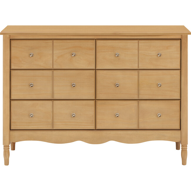 Liberty 6-Drawer Assembled Dresser, Honey