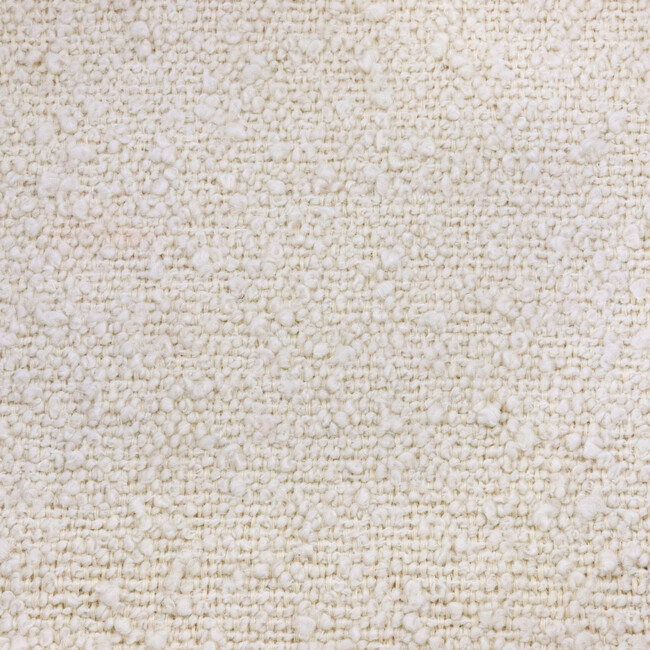 Solstice Swivel Glider Boucle, Ivory Boucle With Ivory Wood Base - Nursery Chairs - 6