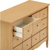 Liberty 6-Drawer Assembled Dresser, Honey - Dressers - 3 - thumbnail