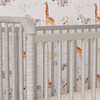 Jenny Lind 3-in-1 Convertible Crib, Fog Grey - Cribs - 4
