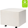 Kiwi Gliding Ottoman, Cream Eco-Performance Fabric - Ottomans - 4