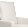 Cali Pillowback Swivel Glider, Cream Performance Eco-Weave - Nursery Chairs - 5 - thumbnail