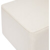 Kiwi Gliding Ottoman, Cream Eco-Performance Fabric - Ottomans - 5